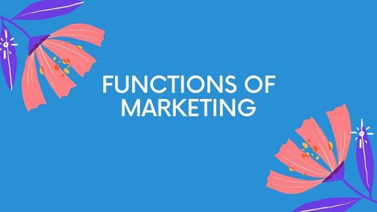 functions of marketing assignment