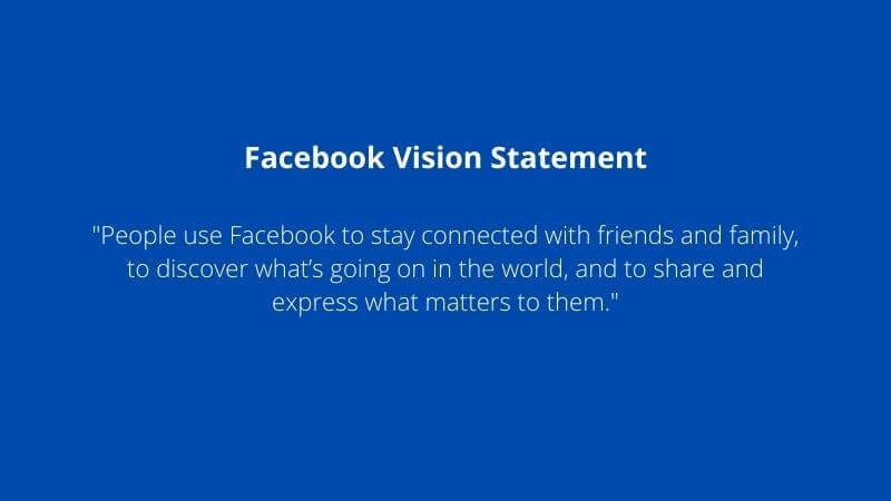 facebook vision statement 1