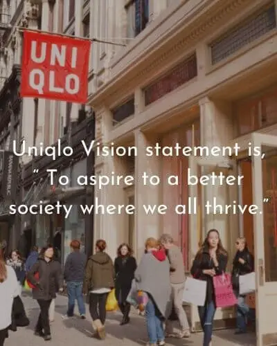 Uniqlo Vision statement HD Text Image Download